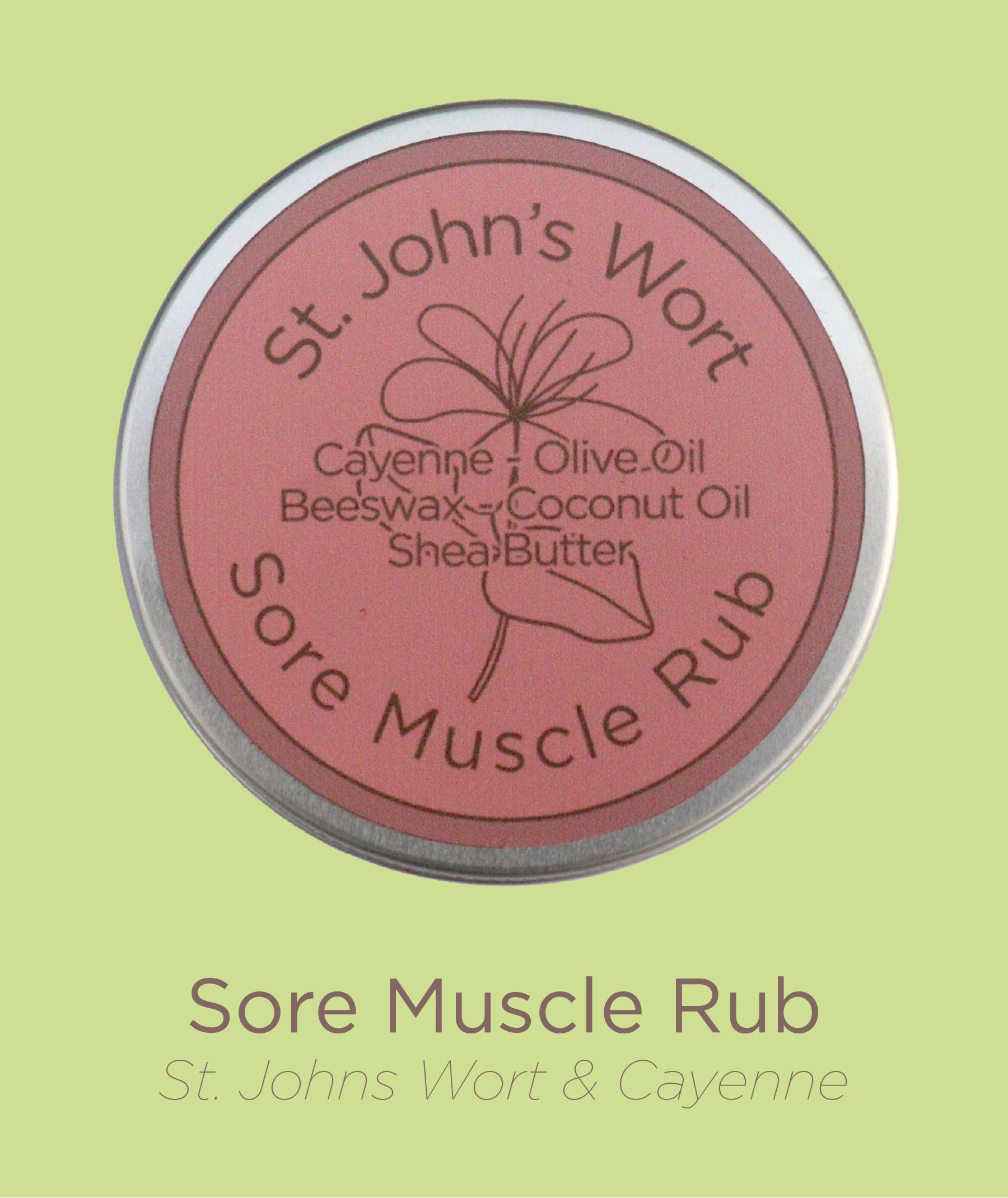 St. John's Wort Sore Muscle Rub