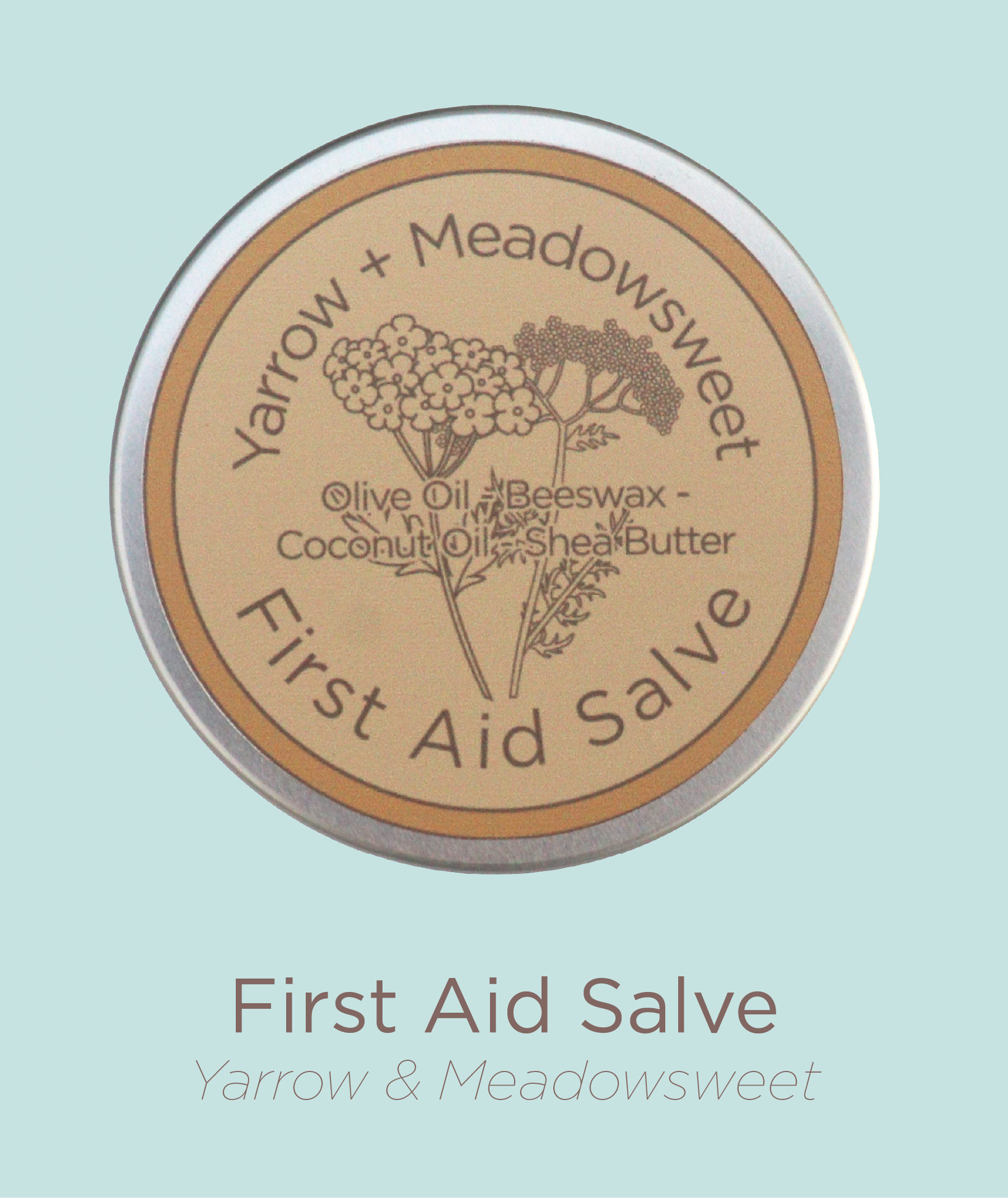 Yarrow and Meadowsweet First Aid Salve